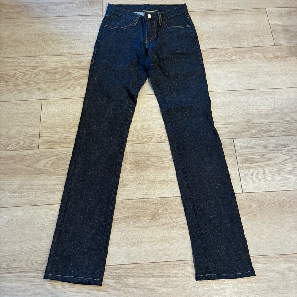 NEW Imogene + Willie High Waisted Straight Leg Jean Japanese Denim Size 24